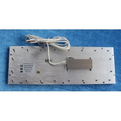 Промышленная антивандальная встраиваемая клавиатура K-TEK-A396KP-FN-DWP-US/RU-USB