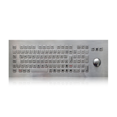 Промышленная встраиваемая антивандальная клавиатура с трекболом