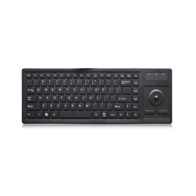 Промышленная настольная клавиатура с мини-трекболом