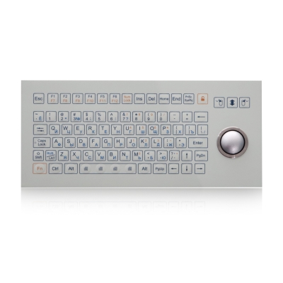 Промышленная панельная мембранная клавиатура с трекболом