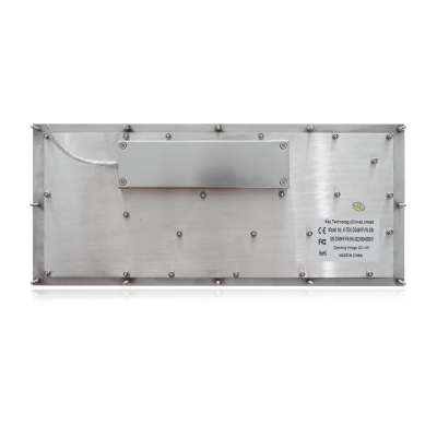 Промышленная панельная мембранная клавиатура K-TEK-D349KP-FN-SW-W-US/RU-PS2