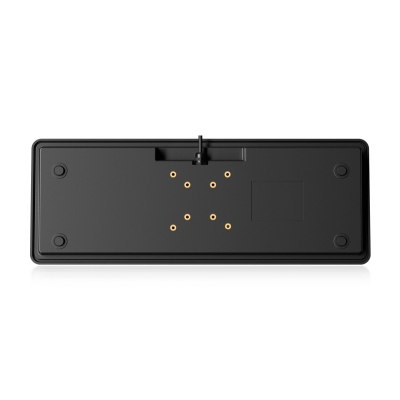 Промышленная настольная мембранная клавиатура IP68 K-TEK-D396KP-FN-DT-SW-US/RU-PS2