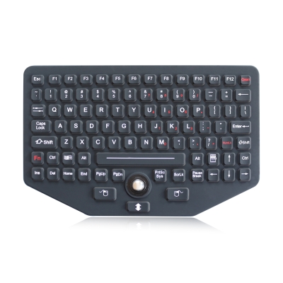 Промышленная панельная клавиатура с трекболом