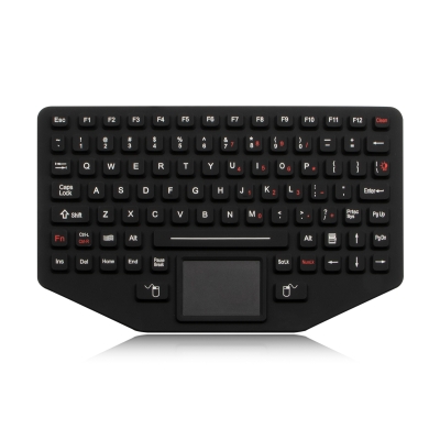 Промышленная панельная клавиатура с тачпадом и подсветкой