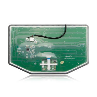 Промышленная панельная клавиатура с тачпадом и подсветкой K-TEK-M275TP-FN-BL-IL-OEM-US/RU-USB