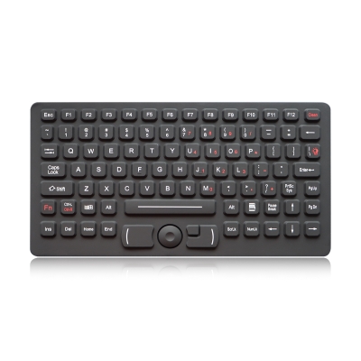 Промышленная настольная клавиатура с резисторным указателем K-TEK-M276HP-FN-BL-ML-EMC-FDT-US/RU-USB