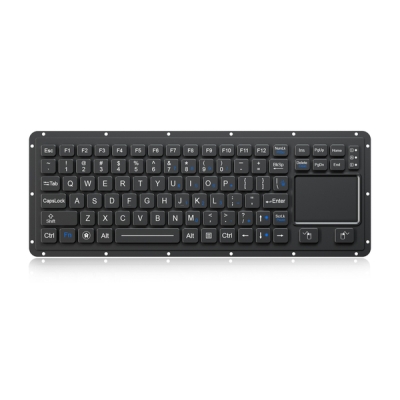 Промышленная панельная клавиатура с тачпадом и подсветкой