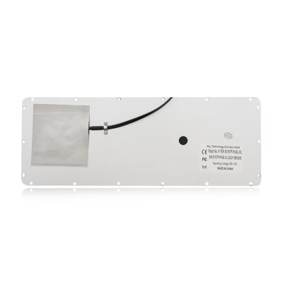 Промышленная панельная клавиатура с тачпадом и подсветкой K-TEK-M315TP-FN-BL-ML-US/RU-USB