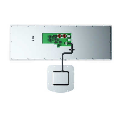 Промышленная панельная клавиатура с выносным тачпадом K-TEK-M334KP-FN-BL-NV-151B-DWP+M73TP-IL-US/RU-USB