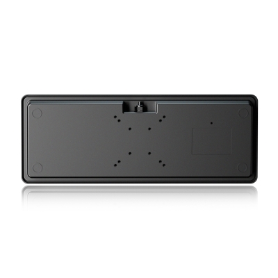 Промышленная силиконовая настольная клавиатура с трекболом и подсветкой K-TEK-M366-OTB-KP-FN-BL-DT-US-USB