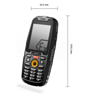 Взрывозащищённый мобильный телефон    IS120.2 ЗОНА 2/22