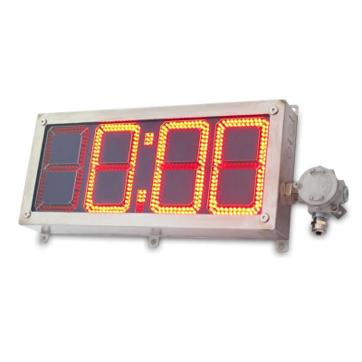 Взрывозащищенные светодиодные информационные табло (часы)  ПГС-ЧАСЫ (SA-INDICATOR/CLOCK) 