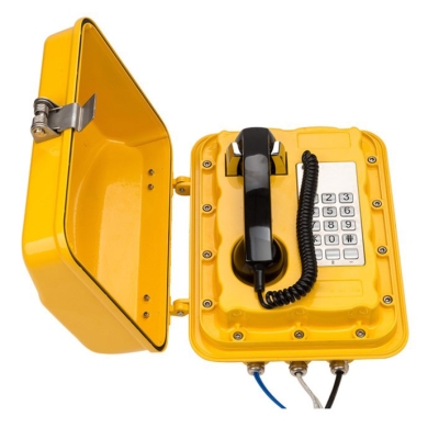Промышленный всепогодный аналоговый телефон с рупором TALK-1202