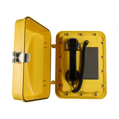 Промышленный всепогодный аналоговый телефон без клавиатуры