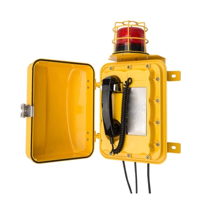 Промышленный всепогодный аналоговый телефон без клавиатуры TALK-1201-ADL