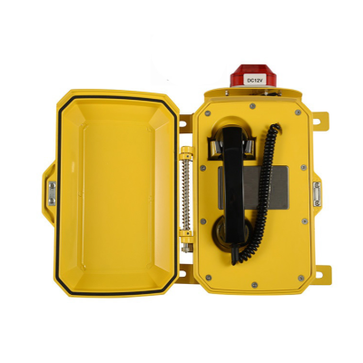 Промышленный всепогодный аналоговый телефон с фонарем TALK-1206-ADL