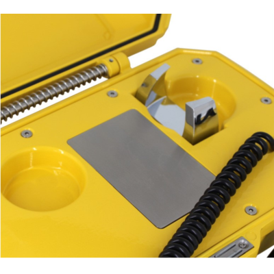 Промышленный всепогодный аналоговый телефон с фонарем и рупором TALK-1207-AD