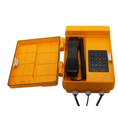 Промышленный всепогодный аналоговый телефон с рупором