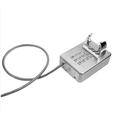 Промышленный миниатюрный антивандальный аналоговый телефон TALK-4032