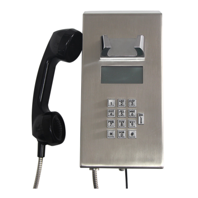 Промышленный антивандальный телефон с дисплеем