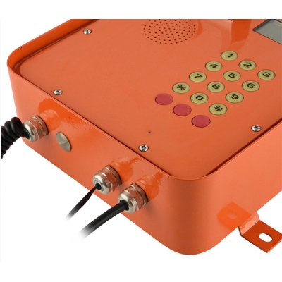 Промышленный всепогодный аналоговый телефон с дисплеем и автонабором TALK-5107