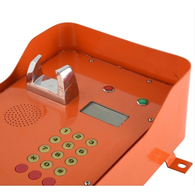 Промышленный всепогодный аналоговый телефон с дисплеем и автонабором TALK-5107