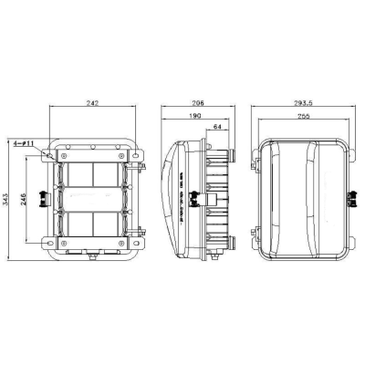Всепогодное промышленное переговорное устройство TALK-6305
