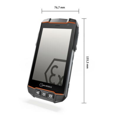 Взрывозащищённый промышленный 4G смартфон для зон 1/21 IS530.1