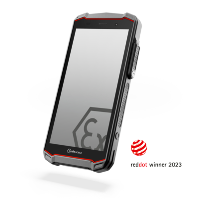 Взрывозащищённый промышленный 5G смартфон для зон 1/21