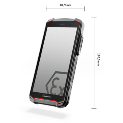 Взрывозащищённый промышленный 5G смартфон для зон 1/21 IS540.1