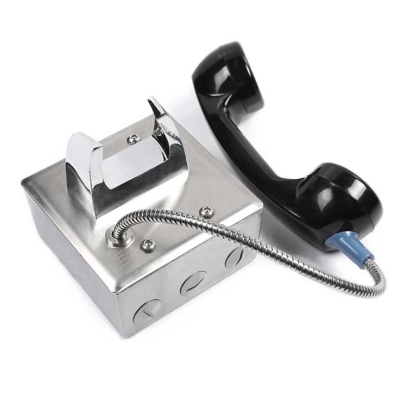 Миниатюрный антивандальный аналоговый телефон прямой связи TALK-4023