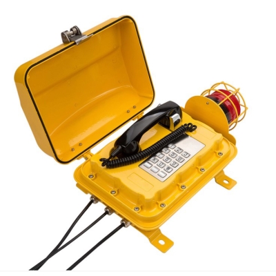 Промышленный всепогодный IP-телефон с рупором и фонарем TALK-3803