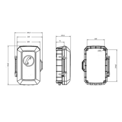 Промышленный всепогодный IP-телефон TALK-3810