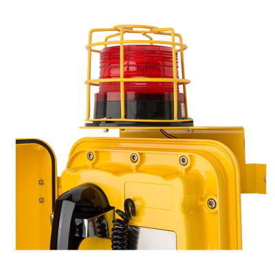 Промышленный всепогодный IP-телефон прямого вызова с рупором и фонарем TALK-3809-AD