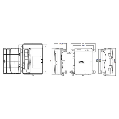 Промышленный всепогодный IP-телефон прямого вызова TALK-3804-AD