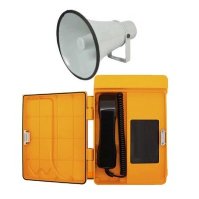 Промышленный всепогодный IP-телефон прямого вызова с рупором