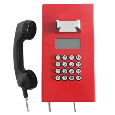 Промышленный всепогодный антивандальный IP-телефон с дисплеем