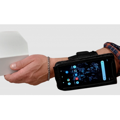 Кожаный чехол с креплением на предплечье для смартфона MIG S6