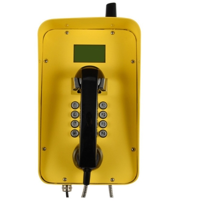 Промышленный всепогодный GSM-телефон с дисплеем