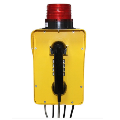 Промышленный всепогодный GSM-телефон с фонарем