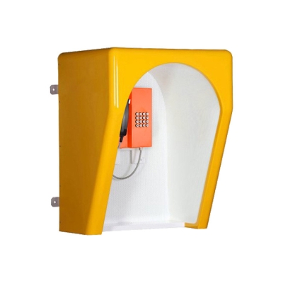 Шумоизолирующая полукабина для уличных телефонов WTALK-X1002