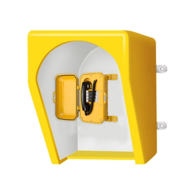 Шумоизолирующая полукабина для уличных телефонов WTALK-X1002