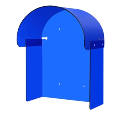 Шумоизолирующая полукабина для уличных телефонов WTALK-X1003