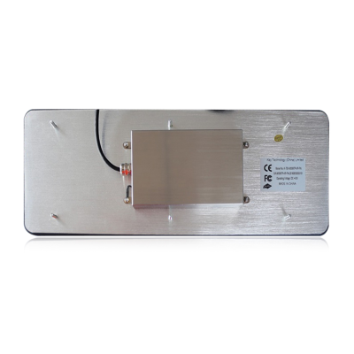 Панельная силиконовая клавиатура с тачпадом K-TEK-M399TP-KP-FN-B-US/RU-USB