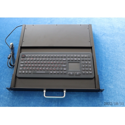 Выдвижная силиконовая клавиатура с тачпадом K-TEK-M399TP-KP-FN-V01-US/RU-USB