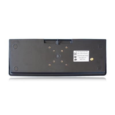 Промышленная настольная клавиатура с тачпадом и подсветкой K-TEK-M396TP-KP-FN-BL-ML-EMC-DT-US/RU-USB