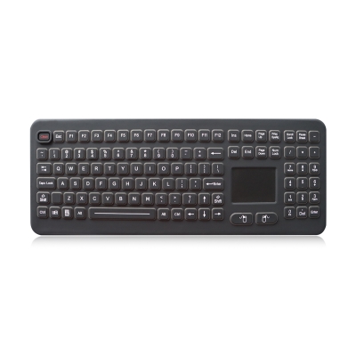 Промышленная настольная клавиатура с тачпадом