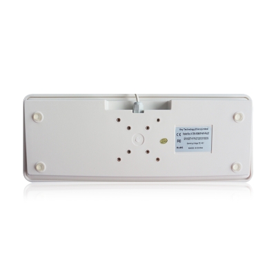 Промышленная настольная клавиатура с тачпадом K-TEK-M396TP-KP-FN-DT-W-US/RU-USB