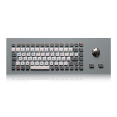 Панельная силиконовая клавиатура с трекболом