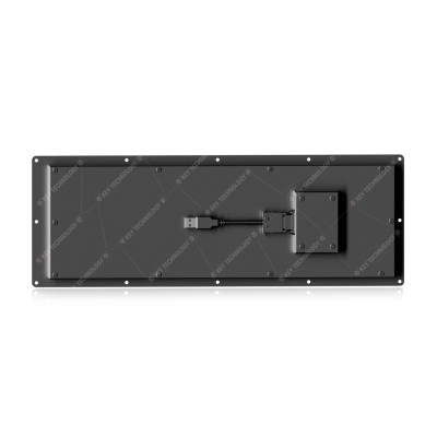 Панельная силиконовая клавиатура с трекболом и подсветкой K-TEK-M425-OTB-FN-BL-BT-NV-151B-US/RU-USB